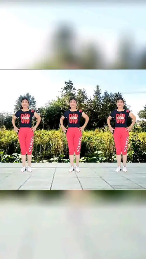 广场舞#弹跳32步《山沟沟的姑娘》动感劲爆