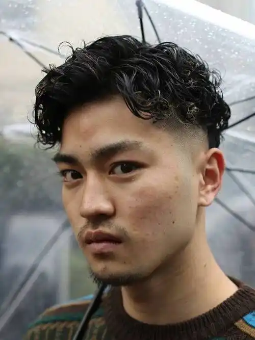 头发粗硬男士发型这样剪就对了帅气时尚真精神