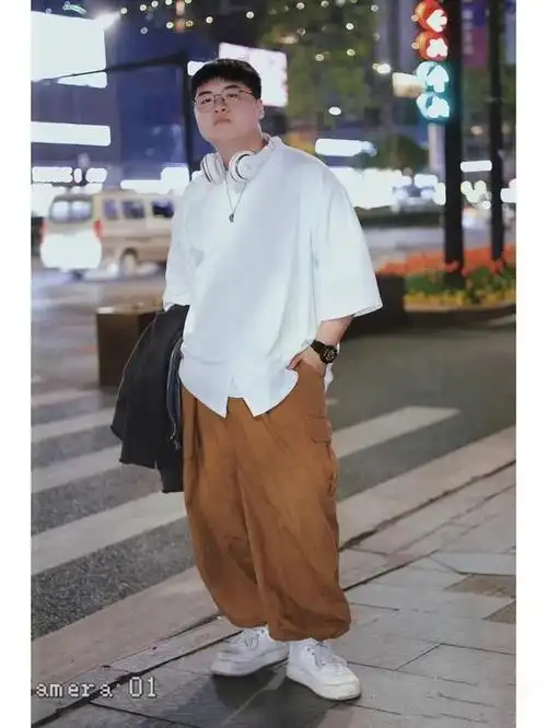 偏胖男生穿搭的4个诀窍让你视觉显瘦20斤阳光又帅气
