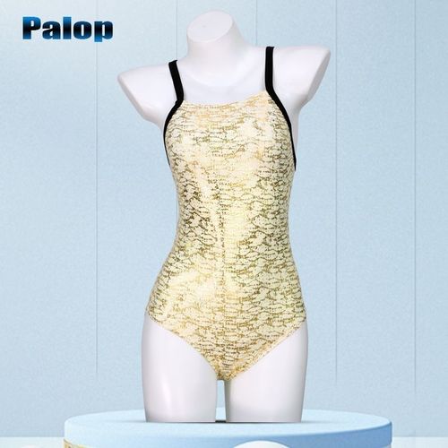 竞技连体泳衣女超闪2024新款女士游泳衣专业级速干温泉泳装