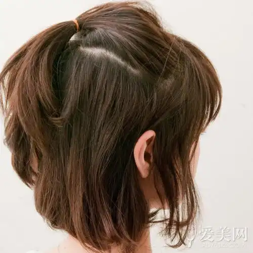 最新短发扎发教程超美进阶公主头