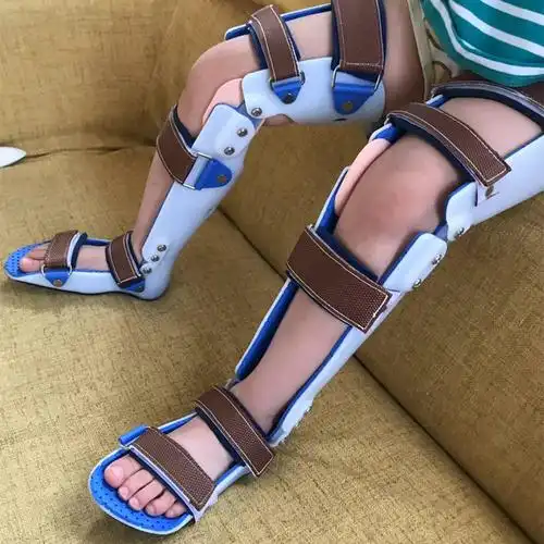 儿童膝内翻 膝外翻矫正器活动支具x型腿o型腿矫形器膝踝足罗圈腿