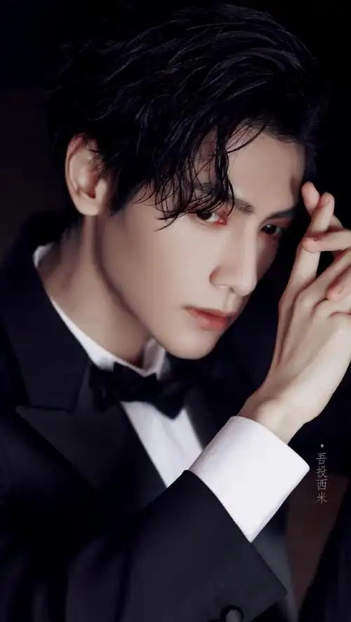 罗云熙迪奥中国区珠宝大使##罗云熙黑色西装造型