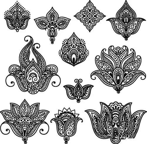 【干货】能拿高分的黑白装饰画纹样素材