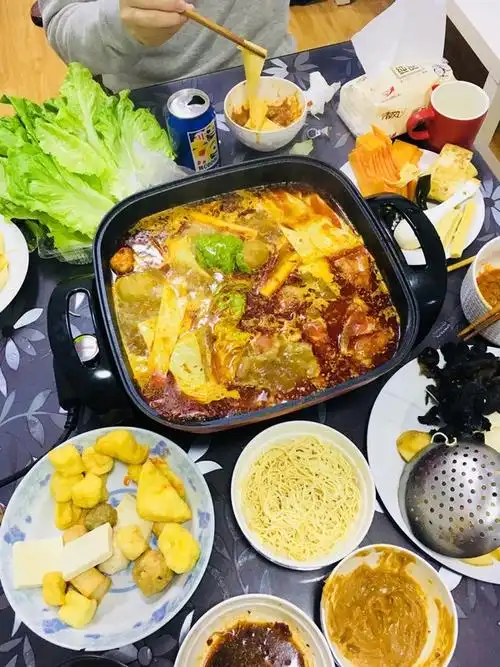 木木啦啦啦做的家庭火锅