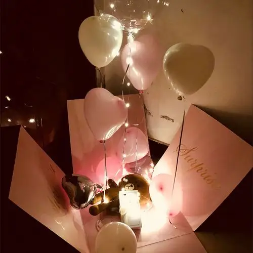 告白气球求婚布置创意用品成人浪漫marryme求爱气球