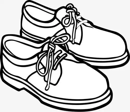 怎么简笔画鞋子