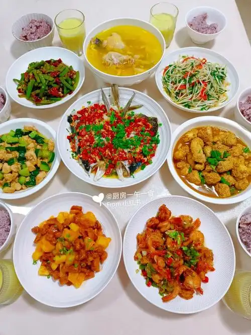 家常菜晚餐丨一周不重样家常菜合集