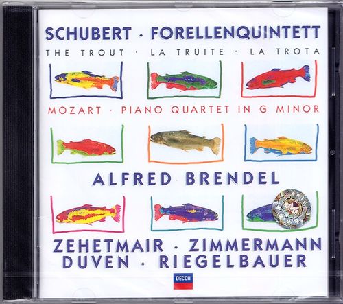 舒伯特:鳟鱼钢琴五重奏 - 布伦德尔 cd 4460012