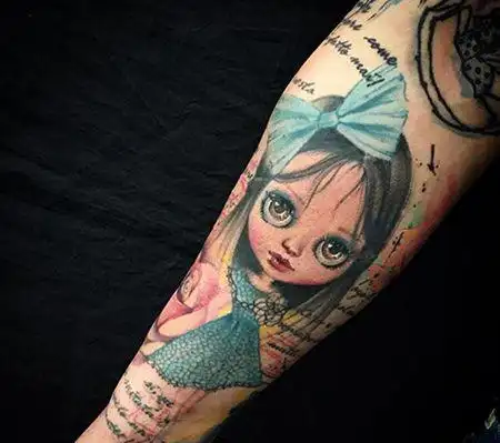 sd娃娃纹身