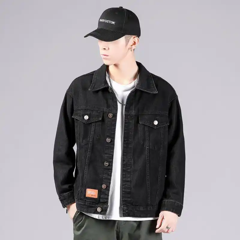 黑色牛仔褂配什么裤子