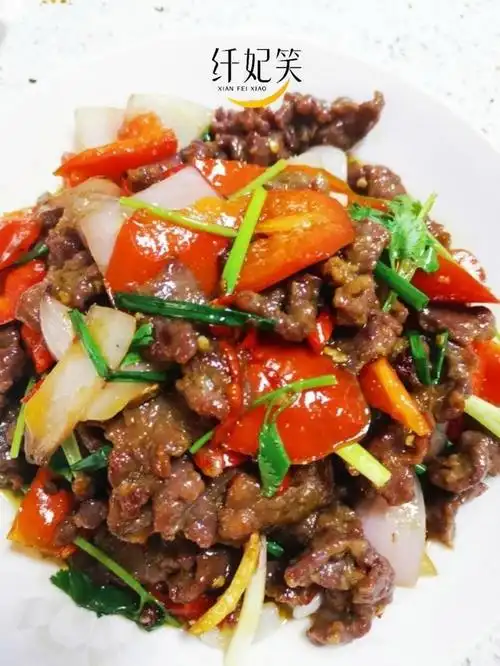 爆炒嫩牛肉