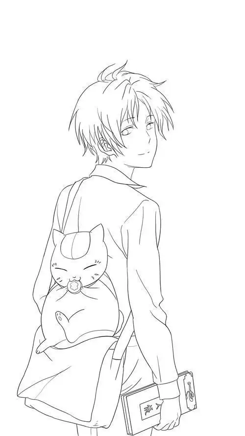 漫画人物简笔画夏目简笔画