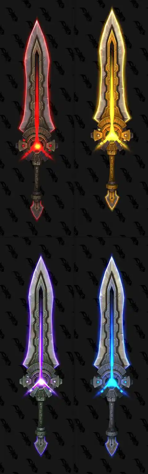 魔兽世界8.0奥迪尔武器掉落大全,丑就算了,居然还缺少一种武器