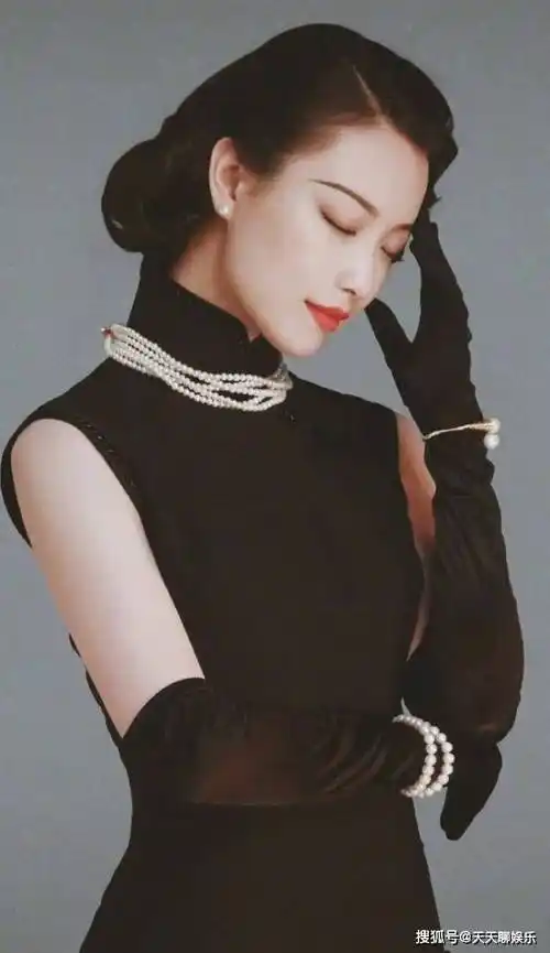 倪妮——她是把美刻在骨子里的女人_旗袍_玉墨那_气质