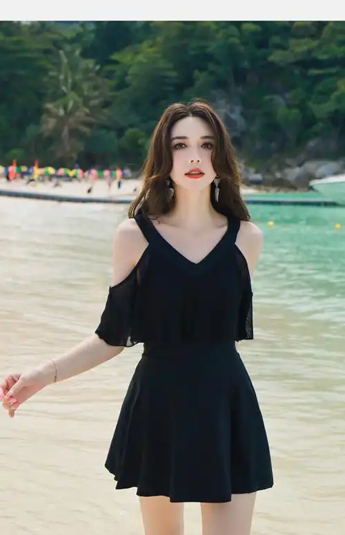 适用性别短袖:袖长带钢托带胸垫:是否带钢托带胸垫裙式连体泳衣:款式