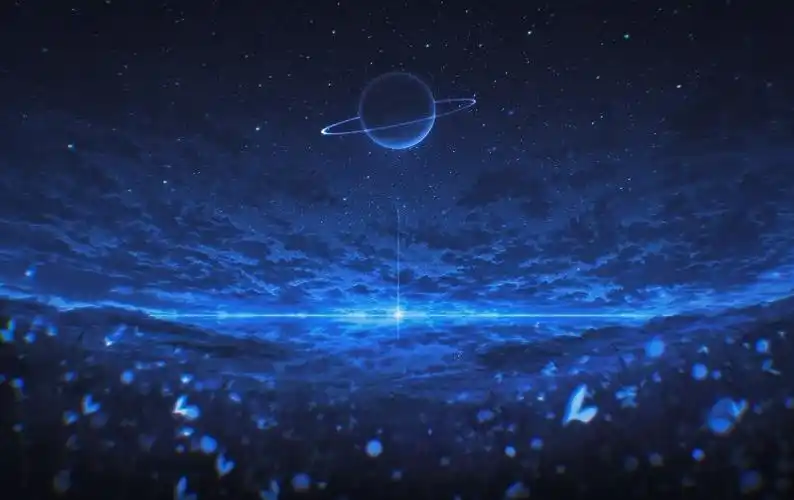 第9期在这一刻沉沦绝美二次元星空壁纸