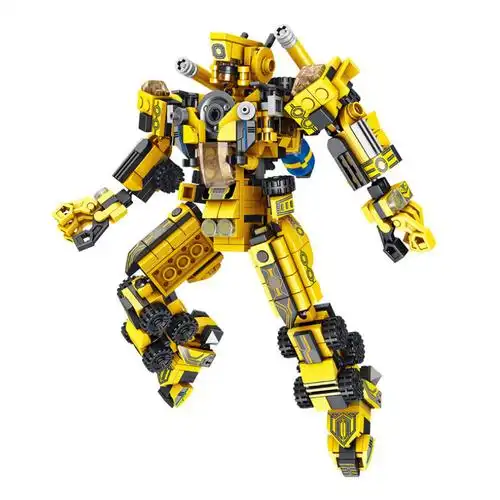 乐高积木桌拼装玩具益智力6男孩子7变形机器人金刚8-12岁拼图 - 启乐