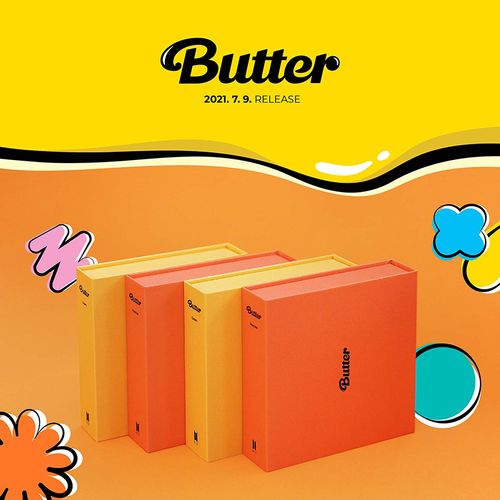 全新正版 bts 防弹少年团专辑 butter 回归新专 cd小卡写真集贴纸