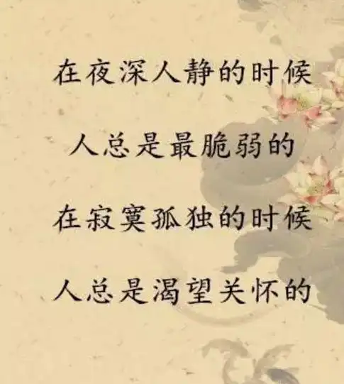 每个人的心里,都有说不出的苦和无奈.