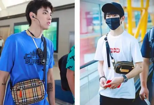 首页 时尚先生 明星中的带货王当属吴亦凡和易烊千玺,斜挎包最大的