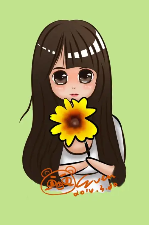 手把手教你用ps把真人照片变成q版卡通漫画图片