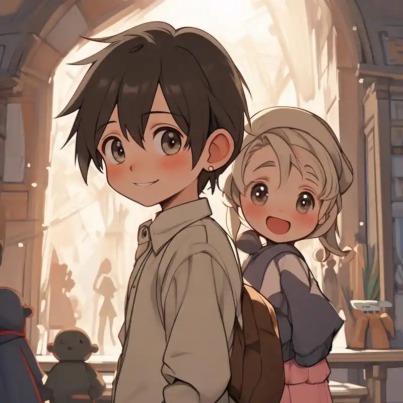 兄妹情深|可爱头像91 分享一组超有爱的兄妹头像～ 可以和你最亲近