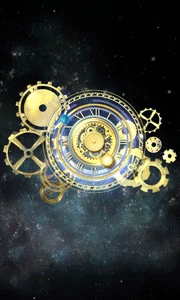 炫酷星空齿轮粒子特效安卓动态壁纸