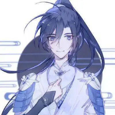 古风男头像动漫冷酷 高清古装男子动漫帅气头像