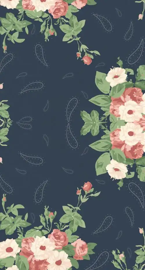 自制花朵背景图