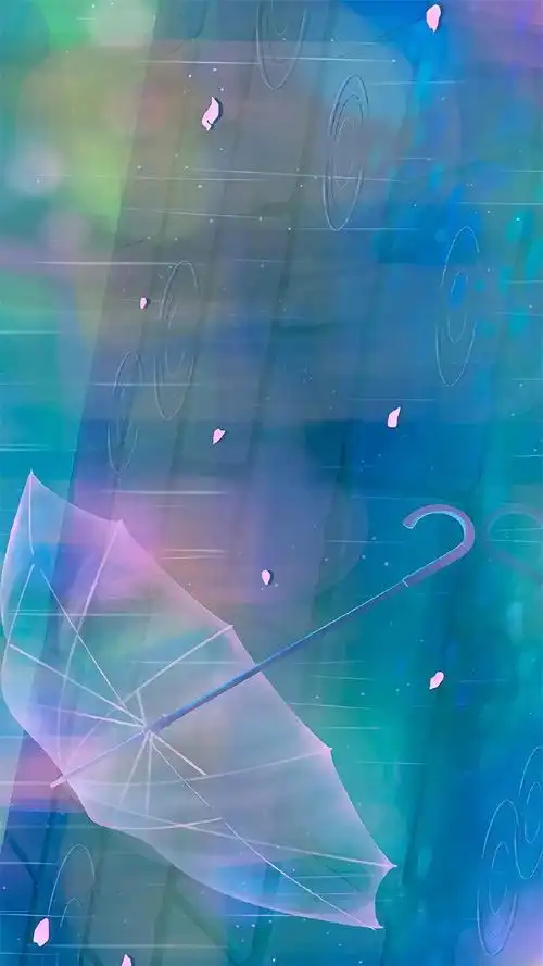 蓝紫色梦幻创意高清手机壁纸