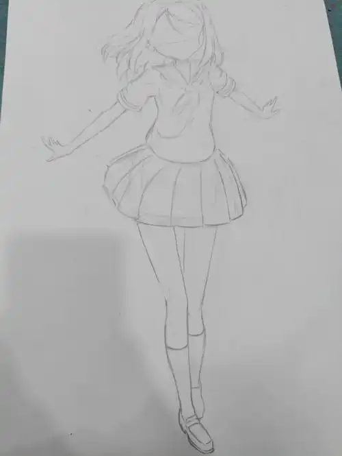 动漫#动漫 美少女的画法#动漫手绘