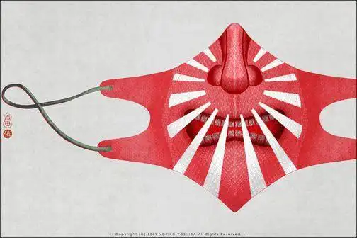 创意口罩 笑对"猪流感"(五)