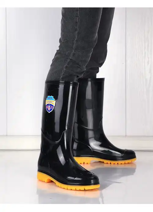 特大码雨靴男48大号47加肥水鞋4950高筒胶鞋套加绒中筒男士雨鞋