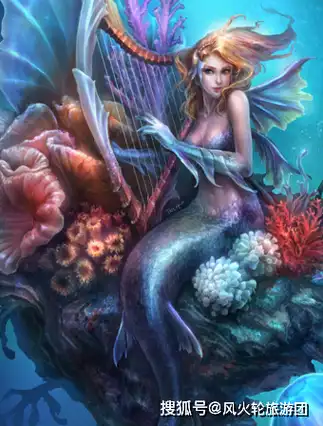 十二星座代表黑化后的美人鱼,摩羯座金色尾巴,水瓶座的好怕怕!