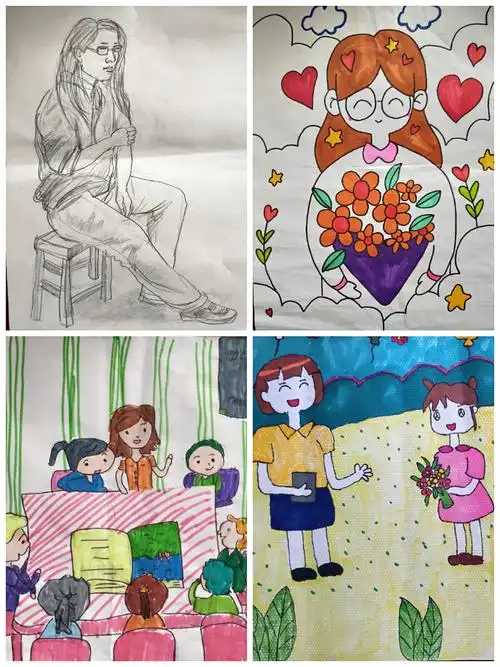 锡市十校"我眼中最美的教师"绘画比赛暨庆祝第36个教师节活动