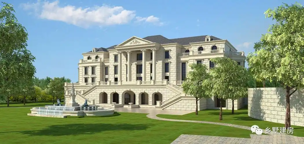 愿意去花费大量的时间和经历去打造这么一套奢华大气的"庄园"别墅!