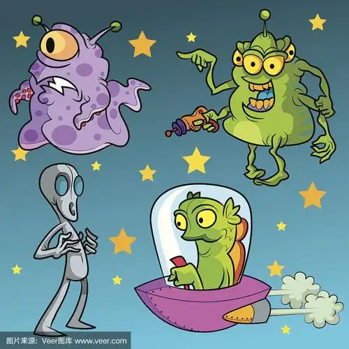 矢量动画外星人