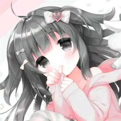 卡通女生头像仙气可爱呆萌图片