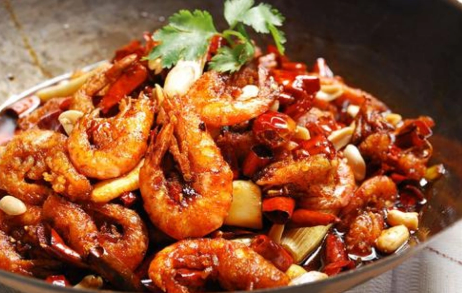 香辣干锅虾这样做,简单易学,香辣爽口,闺蜜吃得停不下来