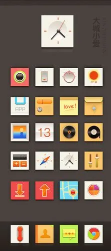 标签:图标手机主题简约收藏