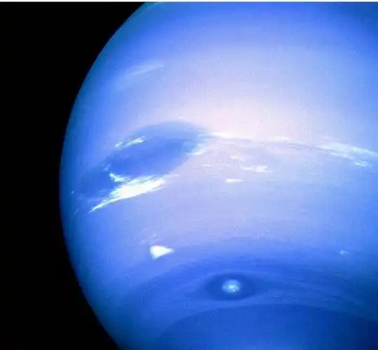 海王星-大黑斑4海王星-海卫八海王星-海卫二轨道海王星卫星轨道-nasa