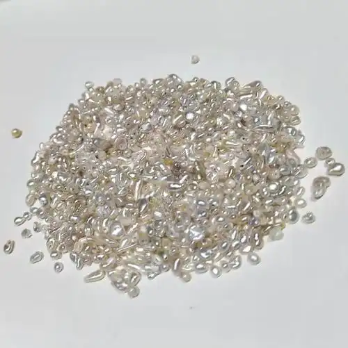 珍珠食用北海天然野生海水药用无核磨粉孕妇其他