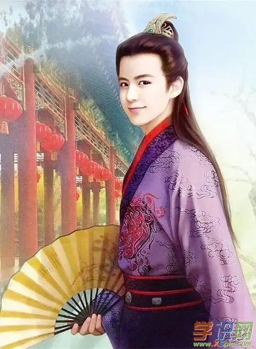 古代男生画像漫画图片