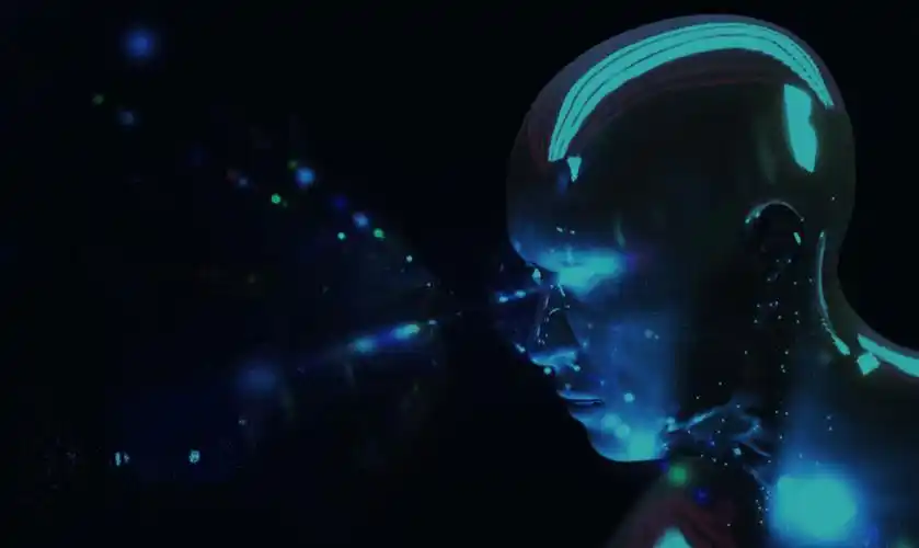 人工智能技术,可以在桌面生成一个名为"鹿鸣"的人物桌面,支持鼠标点击