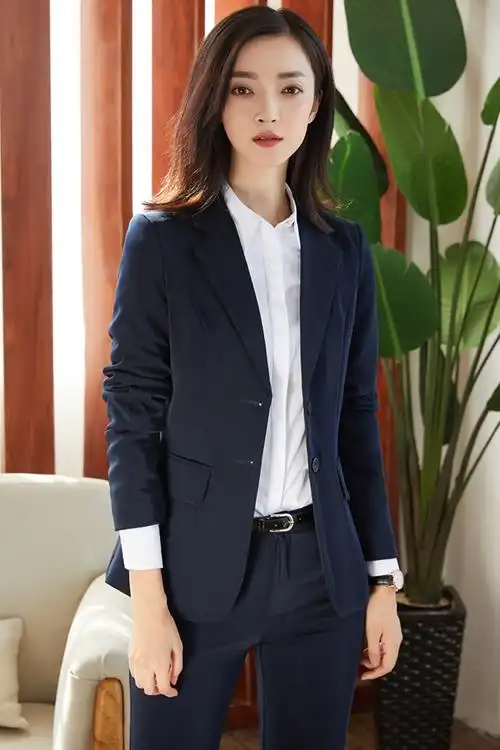 小西装女外套2018新款韩版休闲黑色职业西服套装女大码正装春秋季