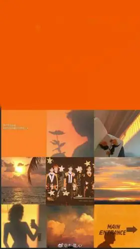 橙海- 堆糖,美图壁纸兴趣社区