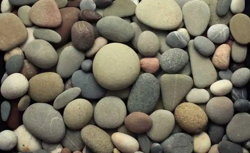 黑色温泉鹅卵石