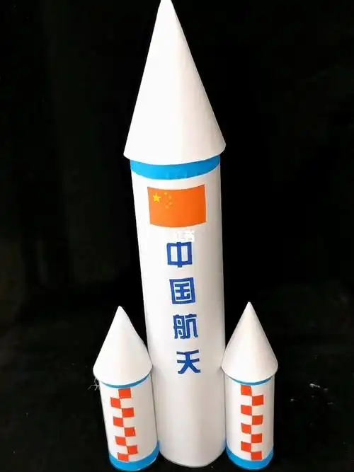 饮料瓶加纸筒制作能发射的火箭