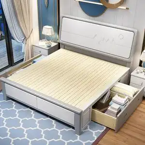 家装,建材 卧室家具 实木床 床可定做